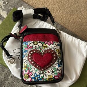 Brighton Scribble Garden Mini Utility Bag